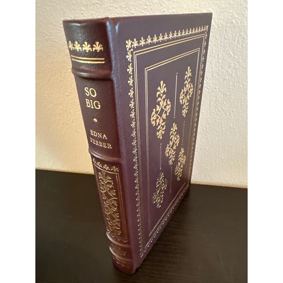 Edna Ferber So Big Franklin Library 25th Anniversary Ltd Edition Leather - Picture 1 of 8